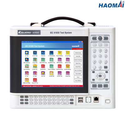 HAOMAI Multimode IEC 61850 Testing ، 8.82 Lb معدات اختبار ترحيل الحماية