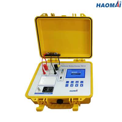 HAOMAI 10A معدات اختبار متر مقاومة لف المحولات خفيفة الوزن