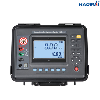 HAOMAI Dustproof DC معدات اختبار مقاومة العزل 0-1000V