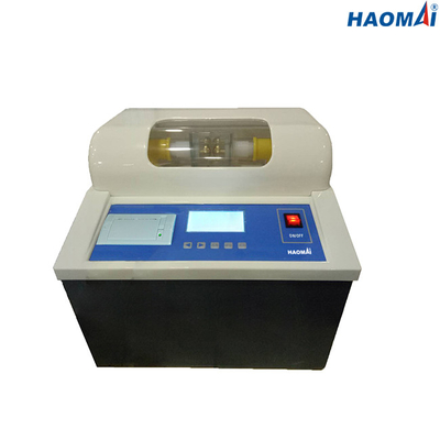 IEC60156 60 هرتز معدات اختبار الزيت العازل AC 100kV قوة عازلة