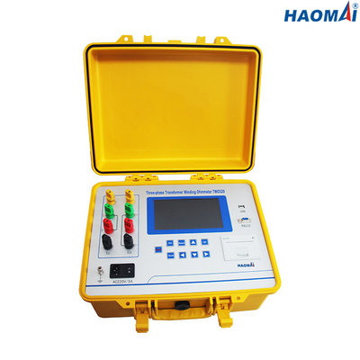 3 مراحل مقاومة لف المحولات متر ، ISO9001 20A DC المقاومة اختبار