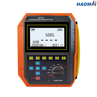 أداة اختبار مقاومة عزل التداخل المحمولة 5kv